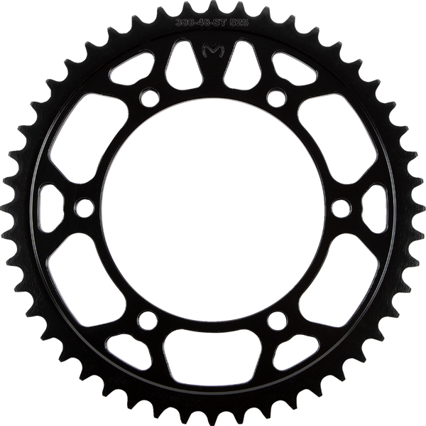 MOOSE RACING Steel Rear Sprocket Zinc Plated 