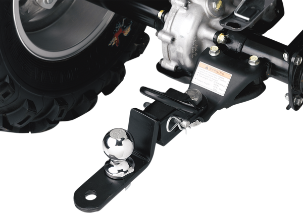 Three-way Atv Receiver Hitch Black 