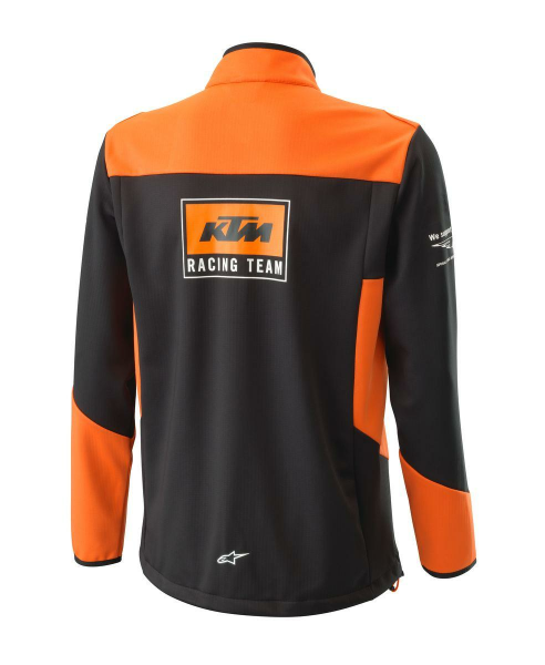 Jacheta KTM Replica Team Softshell Black/Orange-0