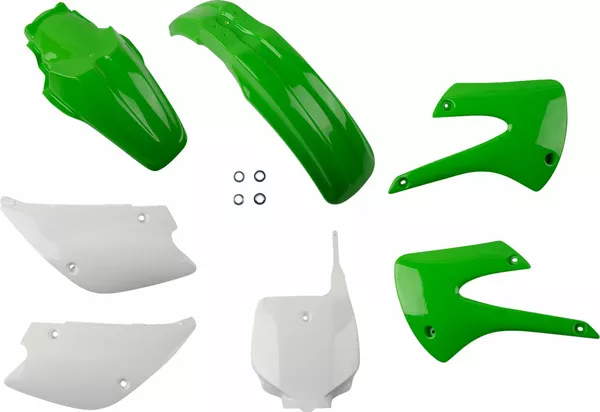 Full Body Replacement Plastic Kit Green, White-1