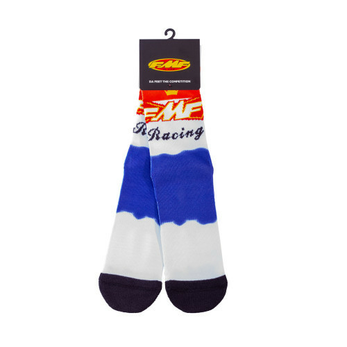 Sosete FMF King of Racing Black/Blue/Gray