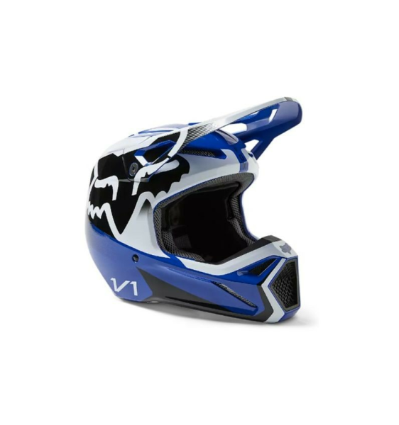 Casca Fox V1 Leed Dot/Ece Blue/White-4