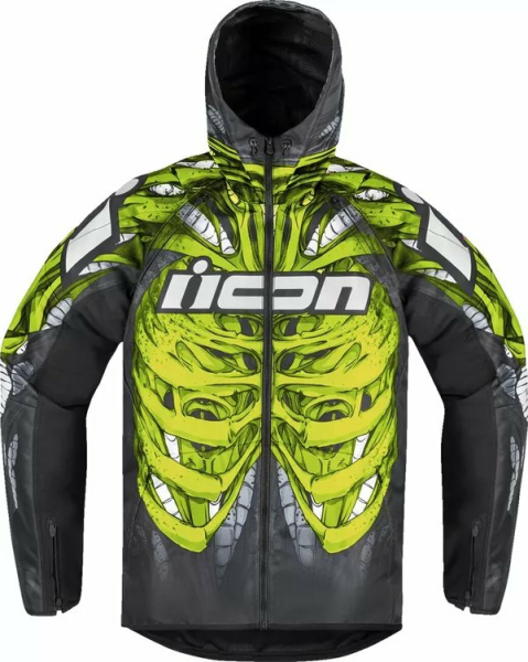 Geaca Icon Airform Manik'r Gray/Green-2