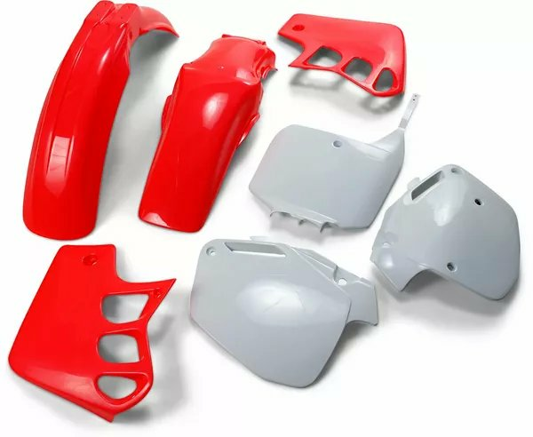 Full Body Replacement Plastic Kit Red, White-1