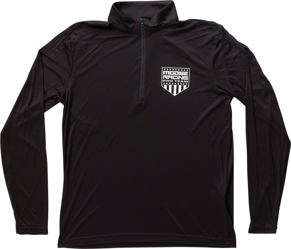 Pro Team Quarter Zip Pullover Black