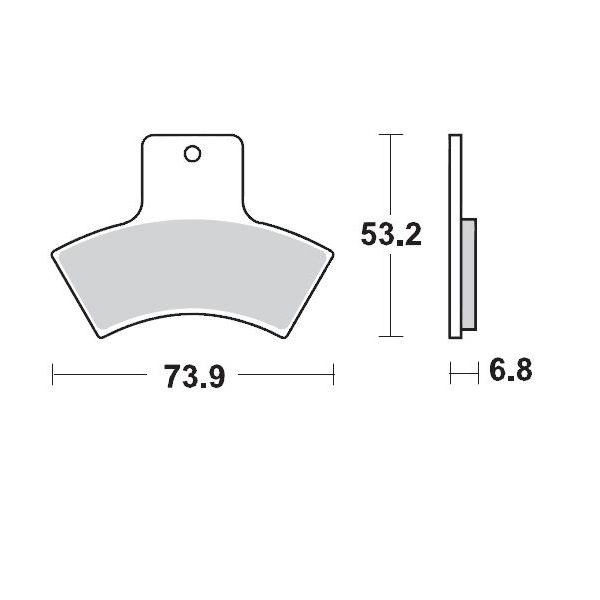 Racing Brake Pads Atv