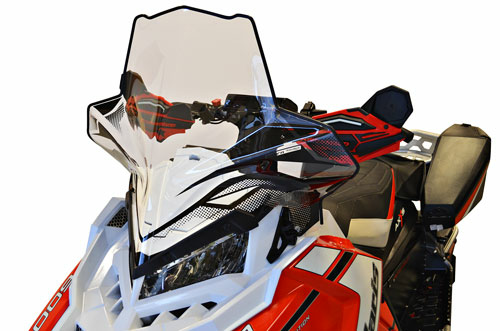 Powermadd Windshield Polaris Axys high 20,5"