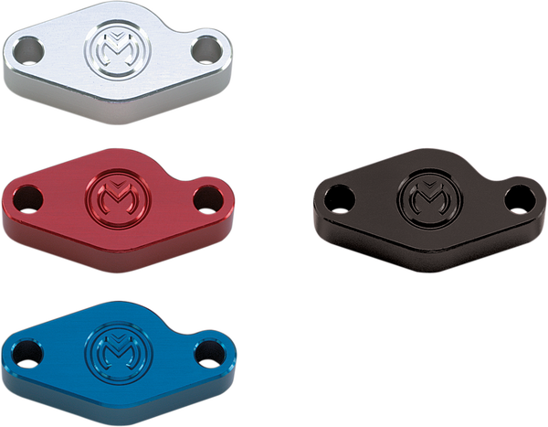 MOOSE RACING E-brake Block-off Plate Red 