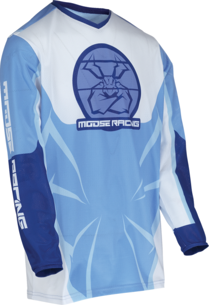 MOOSE RACING Youth Agroid Mesh Jersey Blue -c46b30772aee636d7f4c2ed67f11036c.webp