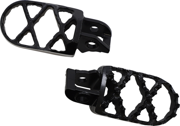 MOOSE RACING Hybrid Footpegs Black 