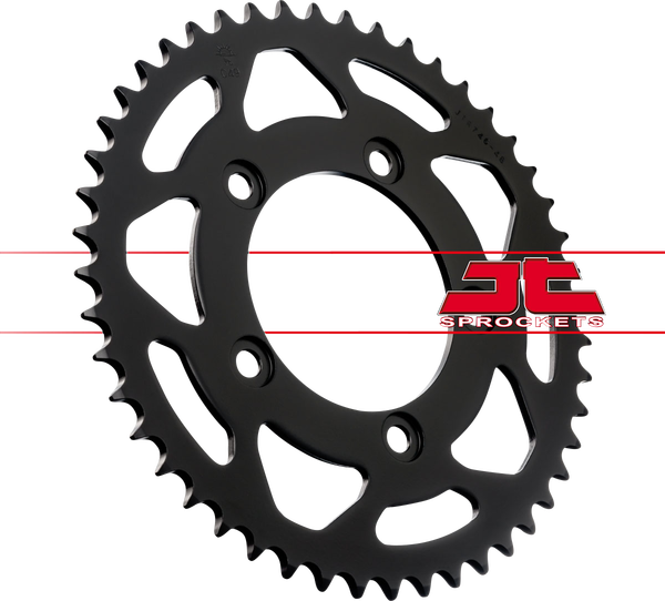 JT SPROCKETS Steel Rear Sprocket Black -1