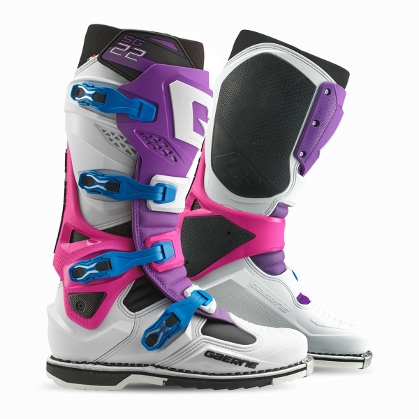 Cizme Gaerne SG-22 Enduro Purple/White/Rhodamin-7