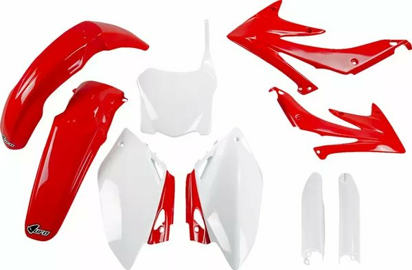 Full Body Replacement Plastic Kit Red, White-1