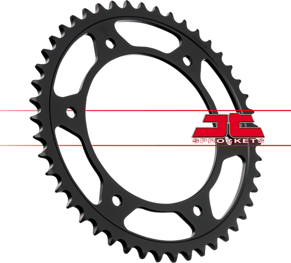 JT SPROCKETS Steel Rear Sprocket Black -1