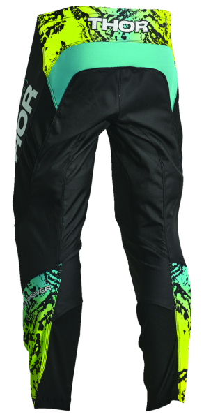 Pantaloni Copii Thor Sector Atlas Acid/Black/Teal-5