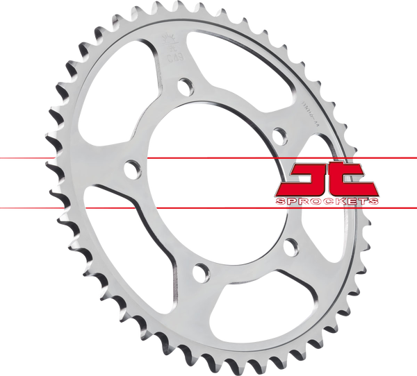 JT SPROCKETS Steel Rear Sprocket Natural -1