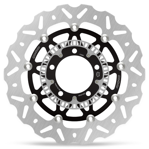 Nitro Series Brake Disc Black, Silver-0