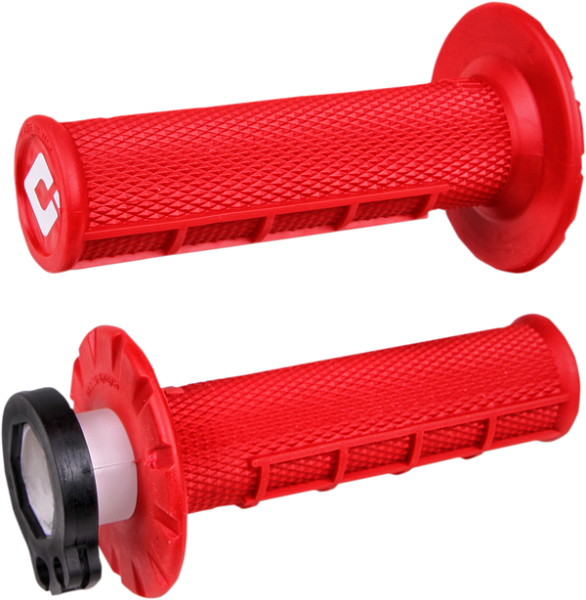 V2 Waffle Lock-on Grips Red-c828feeb241b83e60ac5e00f59dfc93d.webp