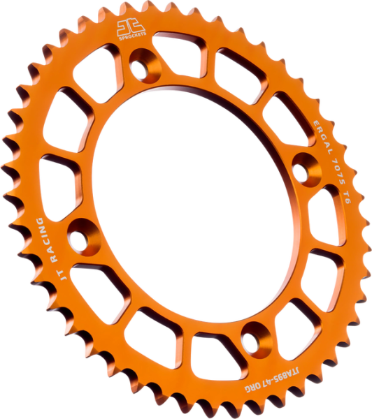 JT SPROCKETS Rear Sprocket Orange -0