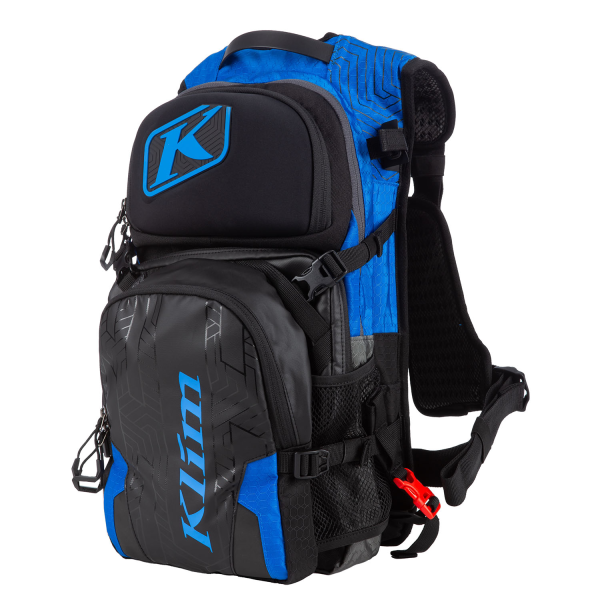 Rucsac Snowmobil Klim Nac Black - Crystal Blue-21