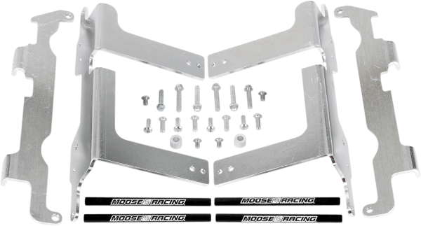 MOOSE RACING Radiator Braces Aluminum 