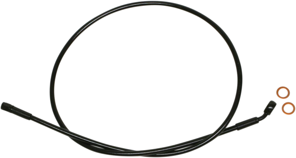 Alternative Length Xr Extreme Response Dot Upper Brake Line Black, Chrome, Polished