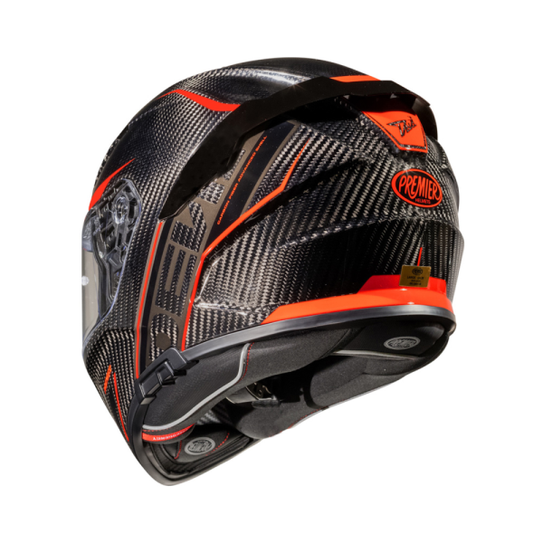 Casca Premier Devil Carbon ST2 Negru/Rosu-1