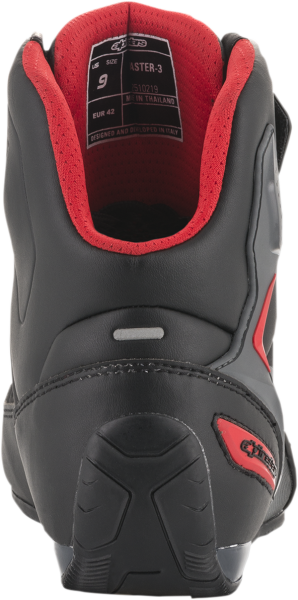 Ghete Alpinestars Faster-3 Black/Gray/Red-1