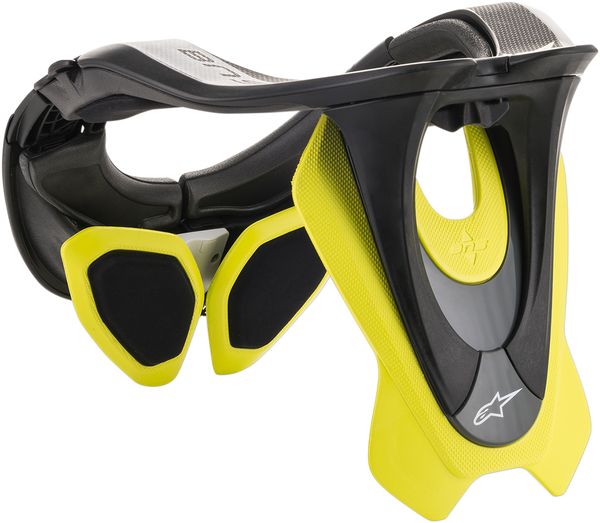 Proteție Gât Alpinestar BNS Tech-2 Black Yello Fluo-1