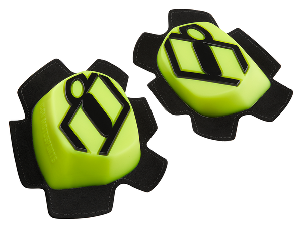 Genunchiere Icon Cloverleaf 2 Black/Hi-Vis Yellow-1