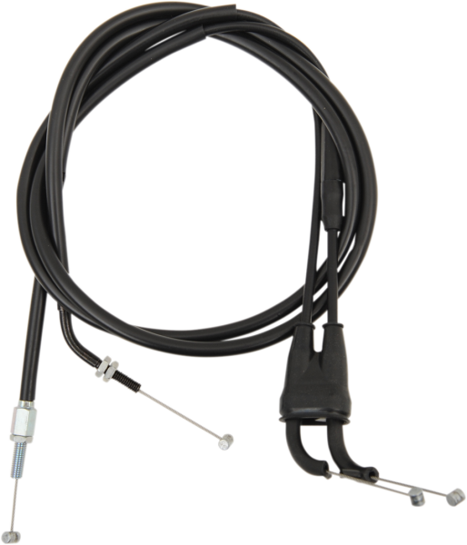 MOOSE RACING Black Vinyl Throttle Cable Black 