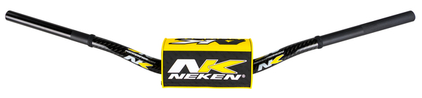 Variable Diameter Handlebars With Conical Design Black, Yellow