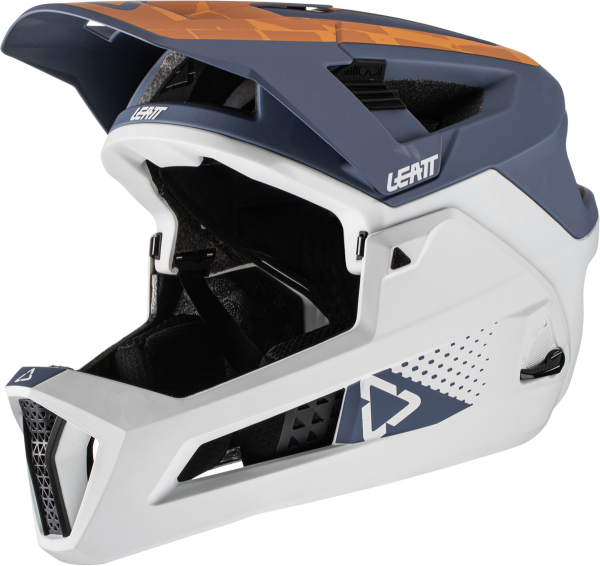 Casca MTB Leatt Enduro 4.0 White/Navy/Rust-3