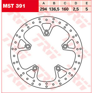 Disc frana spate TRW BMW K 1200/1300 GT '06-'11-0