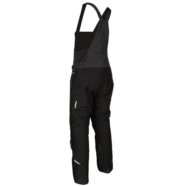 Pantaloni Snowmobil Klim Klimate Bib Insulated Black - Metallic Silver-24