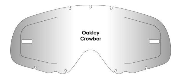 Lentila AirScreen Oakley Crowbar Clear-0