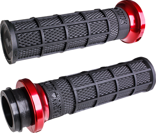 Harley Hart-luck Signature V-twin Lock-on Grips Black-cc485f8b8fc483e2df221733df62538e.webp