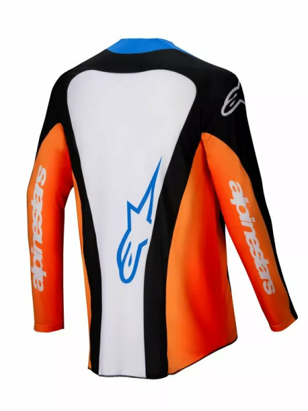 Alpinestars Techstar Melt Jersey Blue, Orange -0