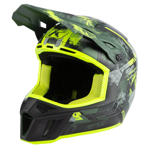 Casca Snowmobil Klim F3 Carbon ECE Wild - Chameleon-33