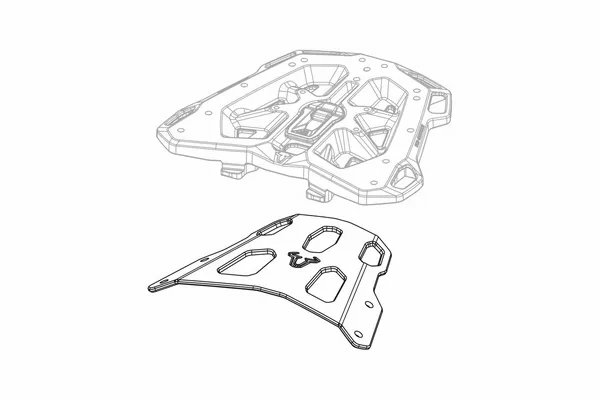 SW-MOTECH Street Rack Black -1