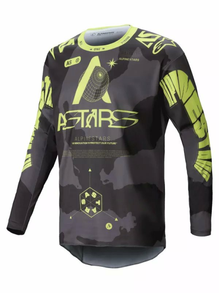 Alpinestars Racer Hollow Jersey Camo, Yellow -ccc009c69b440282bf7ce45a02643eca.webp