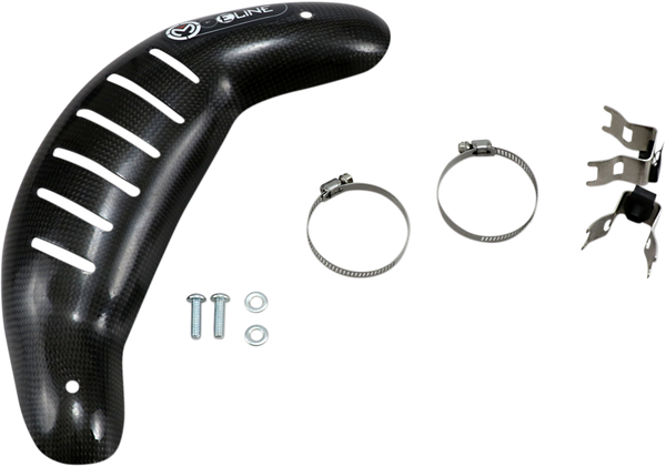 MOOSE RACING E Line 4-stroke Pipe Guard Black 