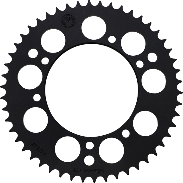 MOOSE RACING Rear Aluminum Sprocket Black 