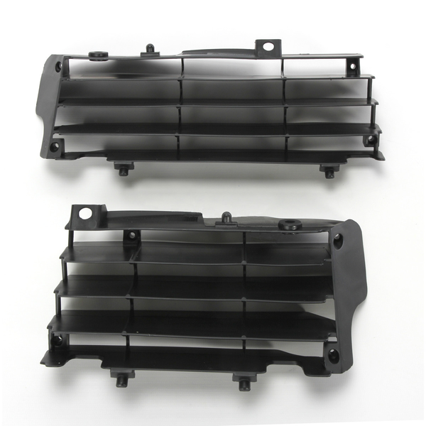 Radiator Guards For Kawasaki Black