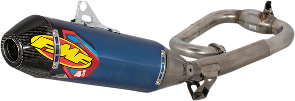 Factory 4.1 Rct Exhaust System Anodized Blue