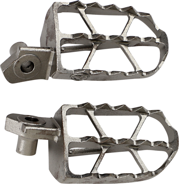 MOOSE RACING Nd Series Footpegs Silver 