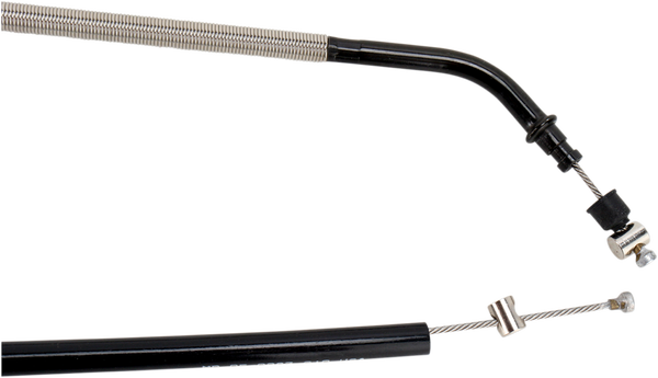 Black Vinyl Clutch Cable Black-0