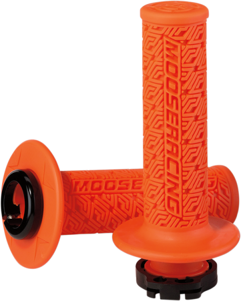 MOOSE RACING 36 Series Clamp-on Grips Black, Orange -d05bc51ab972599209c960db635ad9b7.webp