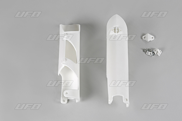 Fork Guards For Husqvarna White