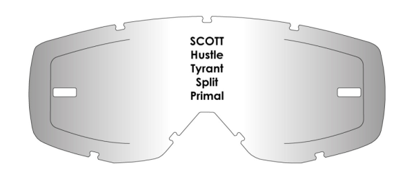 Lentila AirScreen Scott Hustle/Tyrant/Split/Primal Clear-0